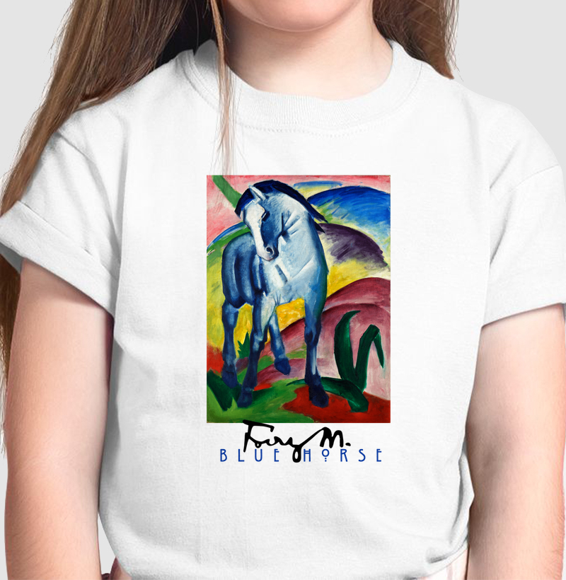 Franz Marc - Blue_Horse I (1911)