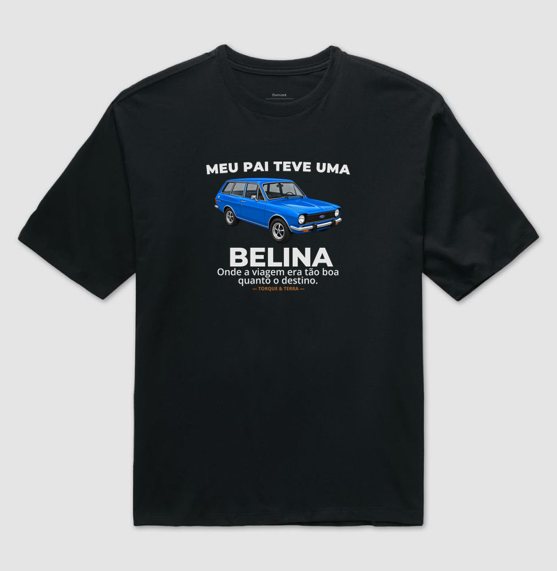 Meu pai teve uma - BELINA - azul