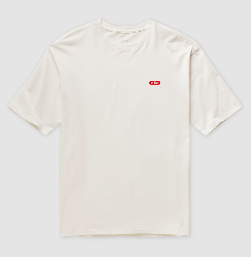 Camiseta Oversized Play — Signature