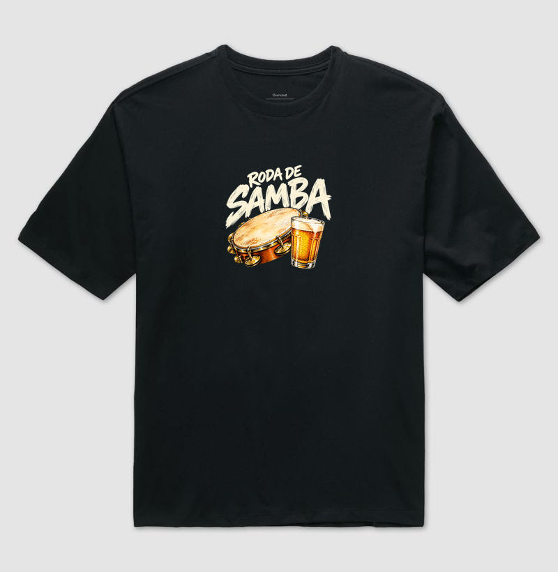 Roda de Samba - Camiseta Oversized