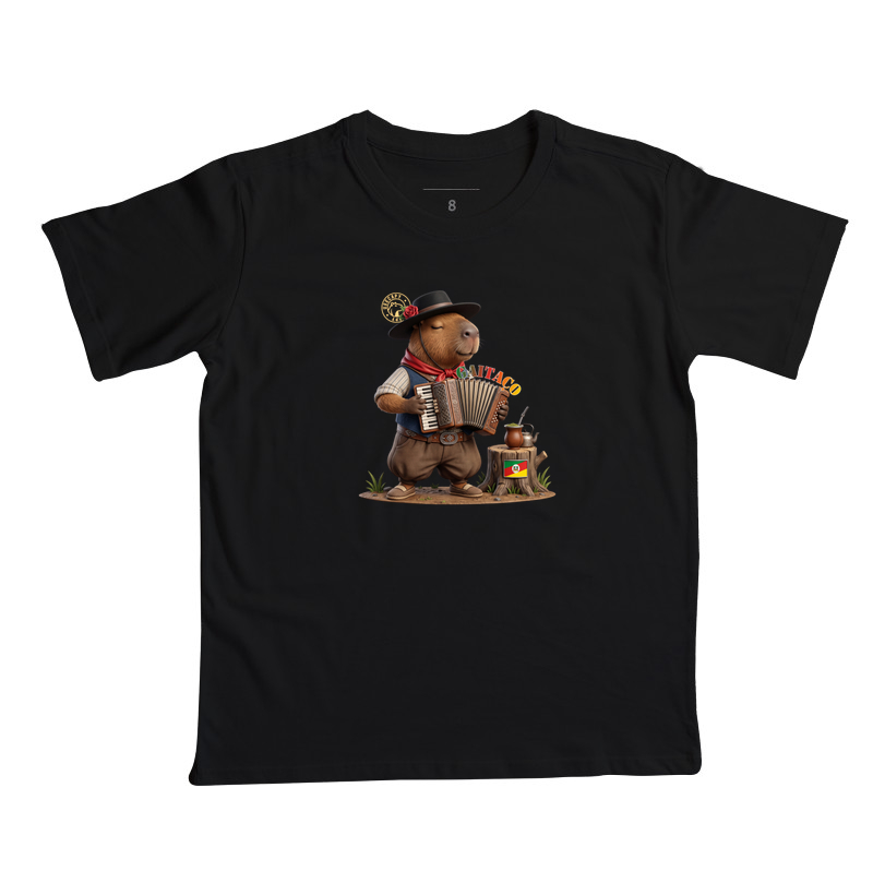 Gaitaço Capy - Camiseta Infantil