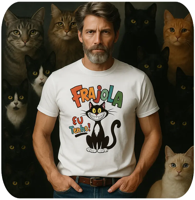 EU TENHO UM GATO FRAJOLA