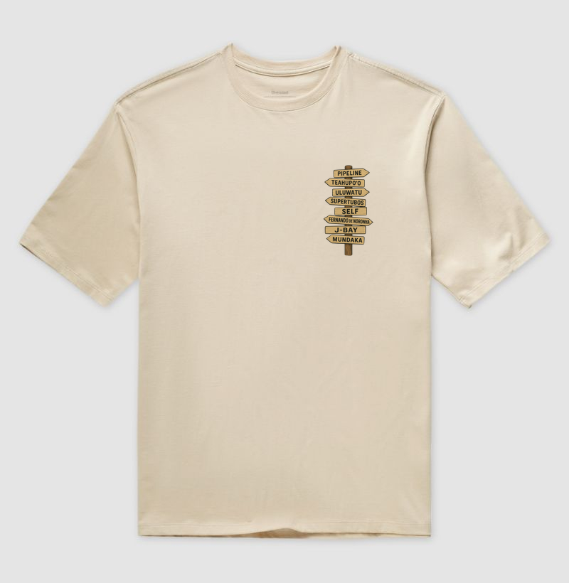 SURF ROUTES - Camiseta Oversized