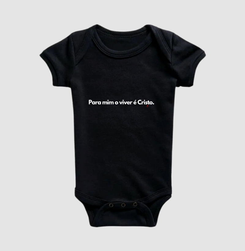 Body Infantil | O Viver é Cristo