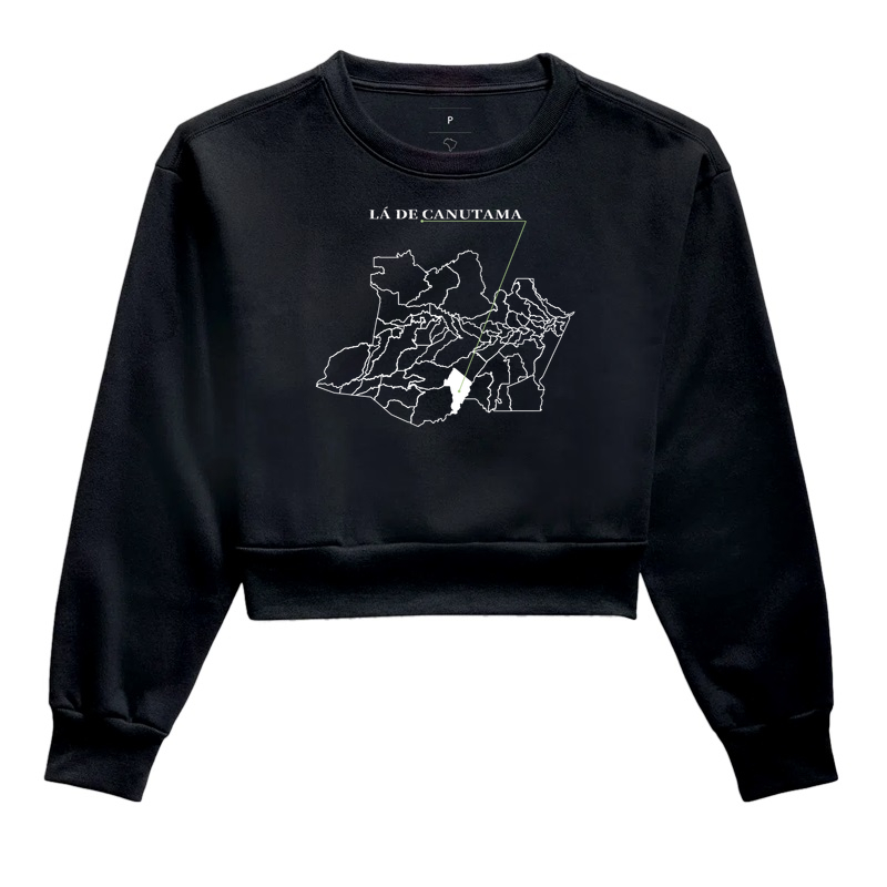 Canutama | Origem AM - Cropped Moletom