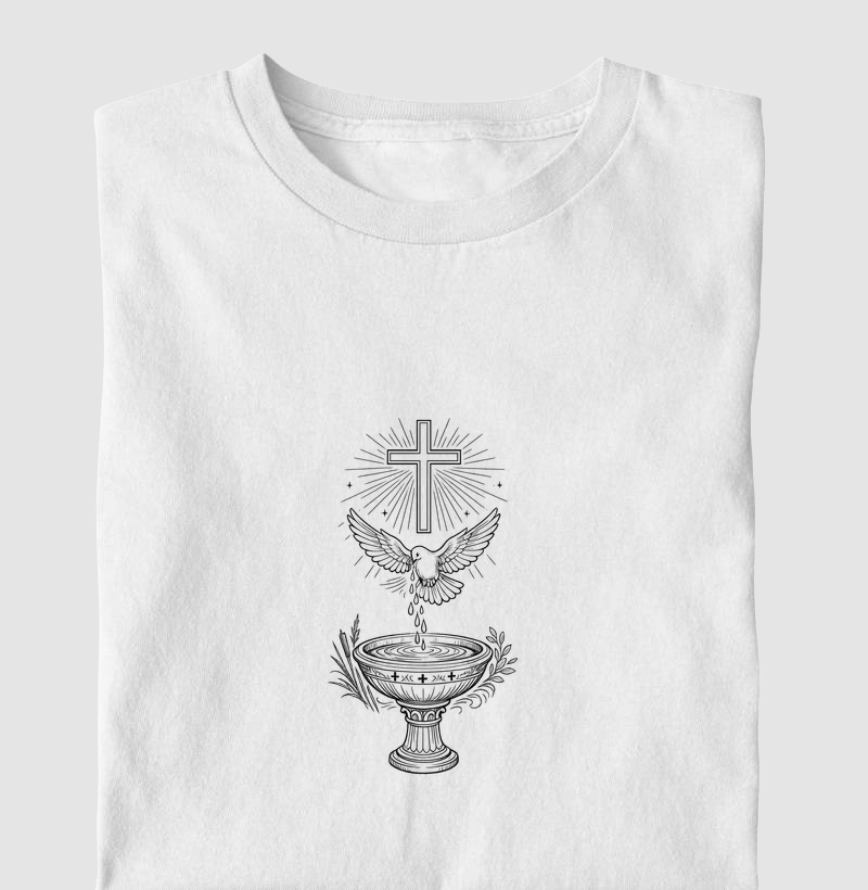 Camiseta Batismo – Um novo começo com Deus