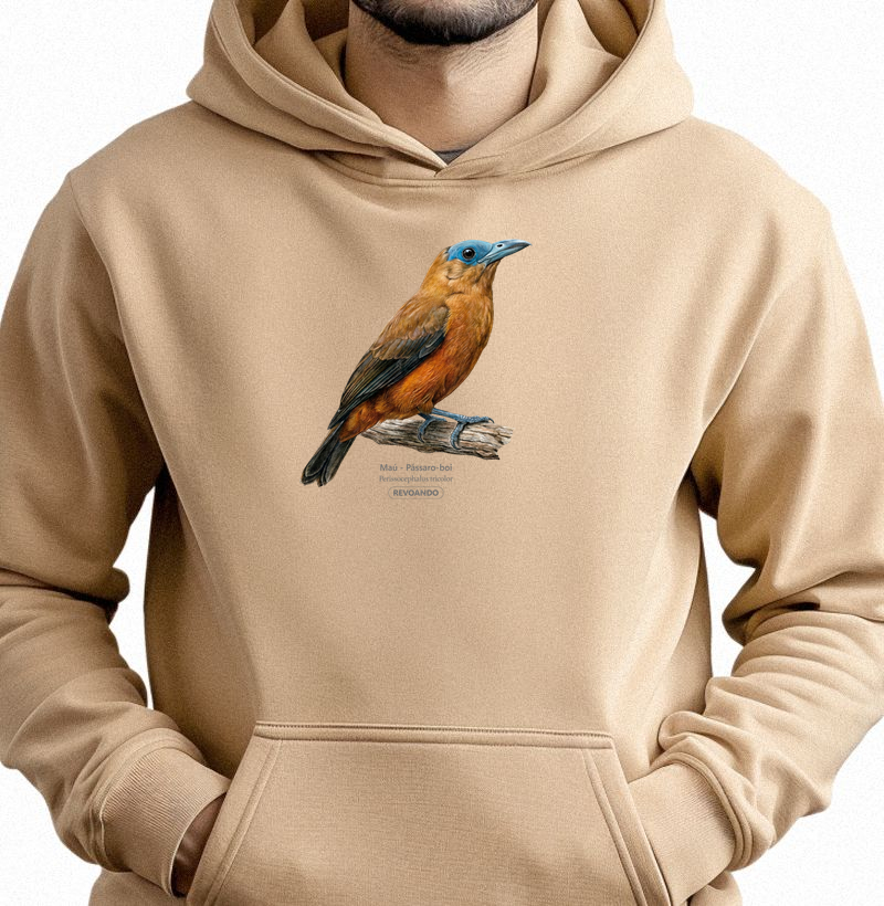 Traços Alados - Maú - Moletom Hoodie