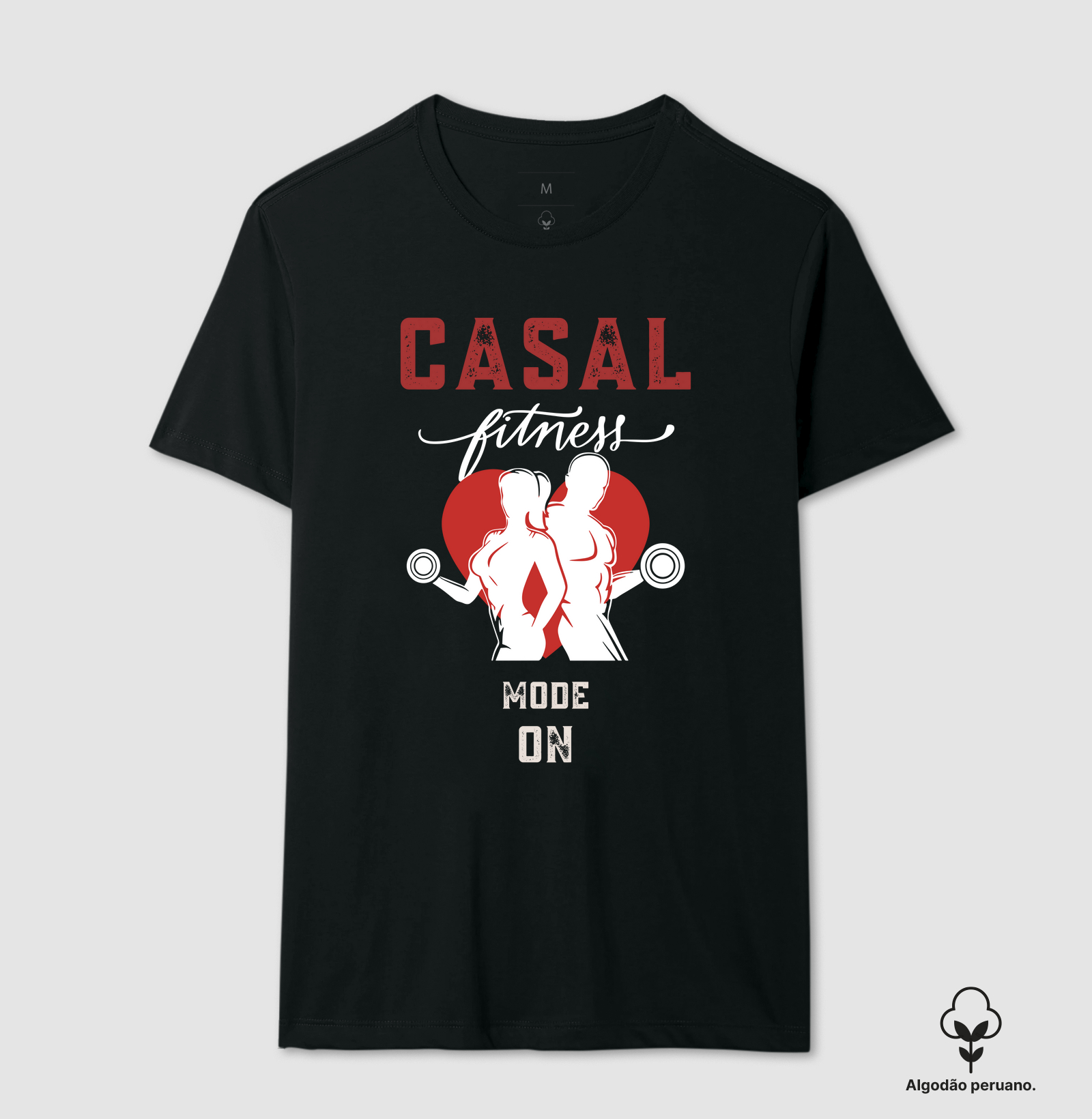 Casal fitness mode on