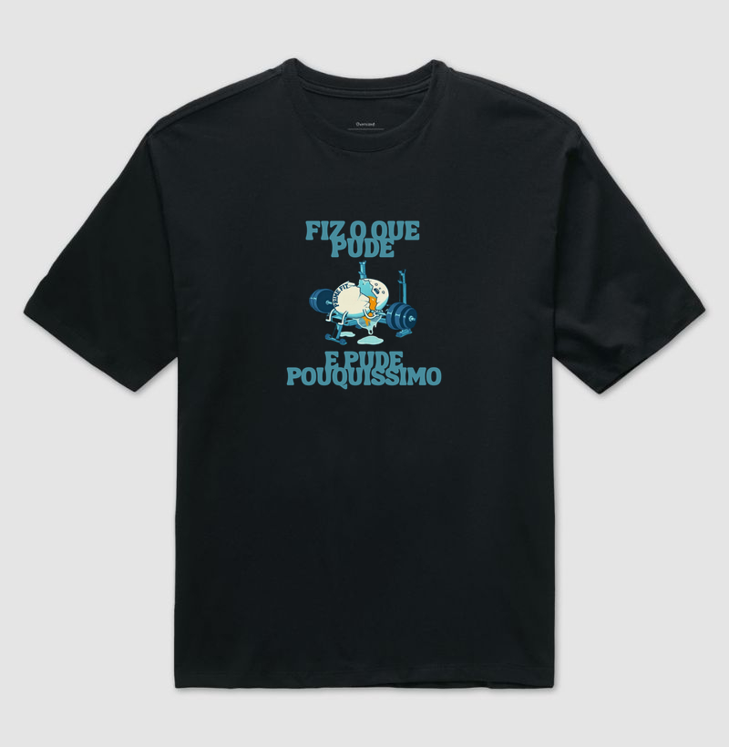 Cropped Personalizado – "Fiz o Que Pude"