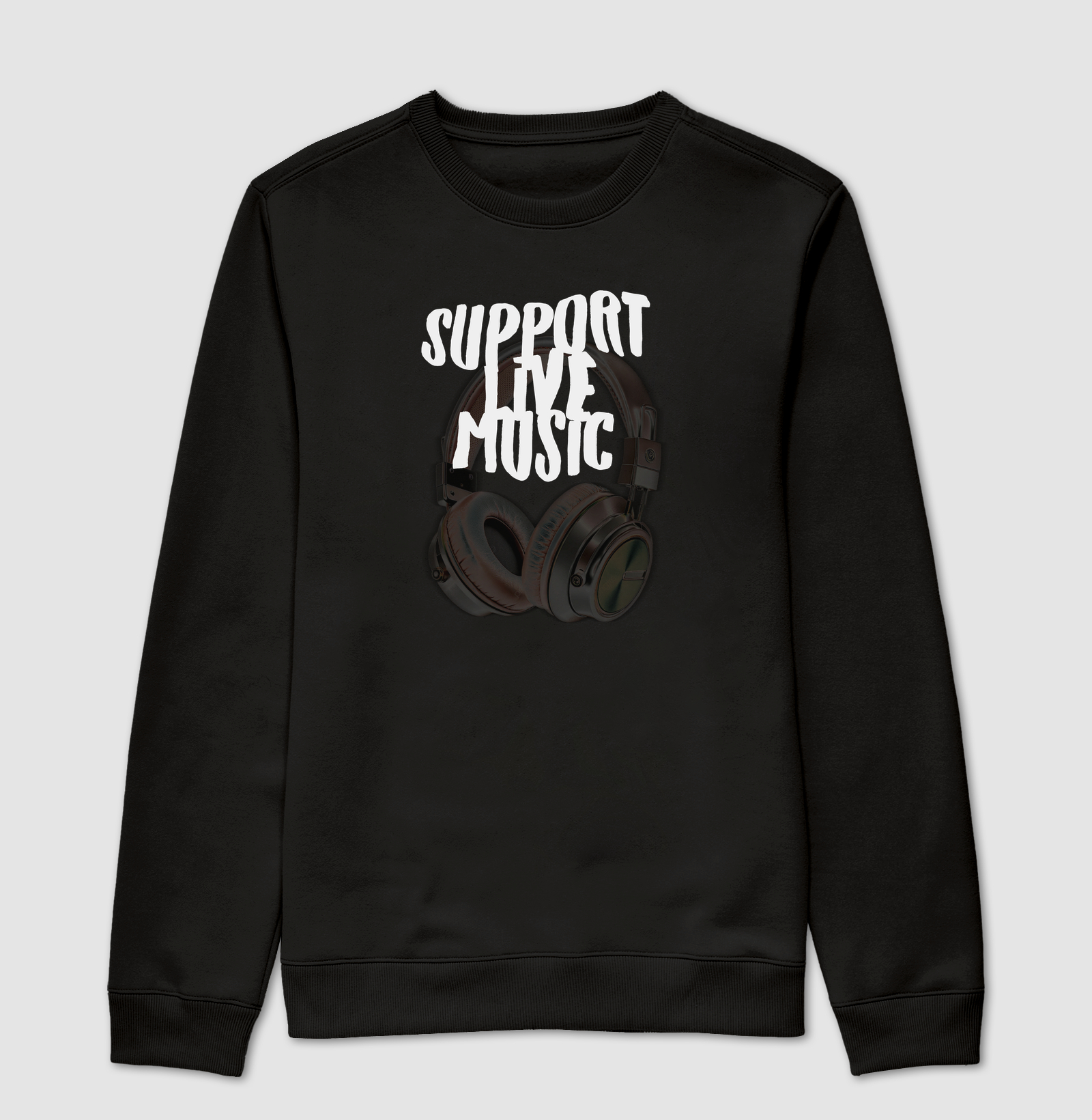 Moletom suéter slim hall of fame - support music