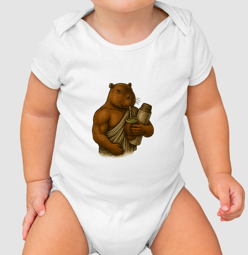 Body Infantil Capincho Renascentista 