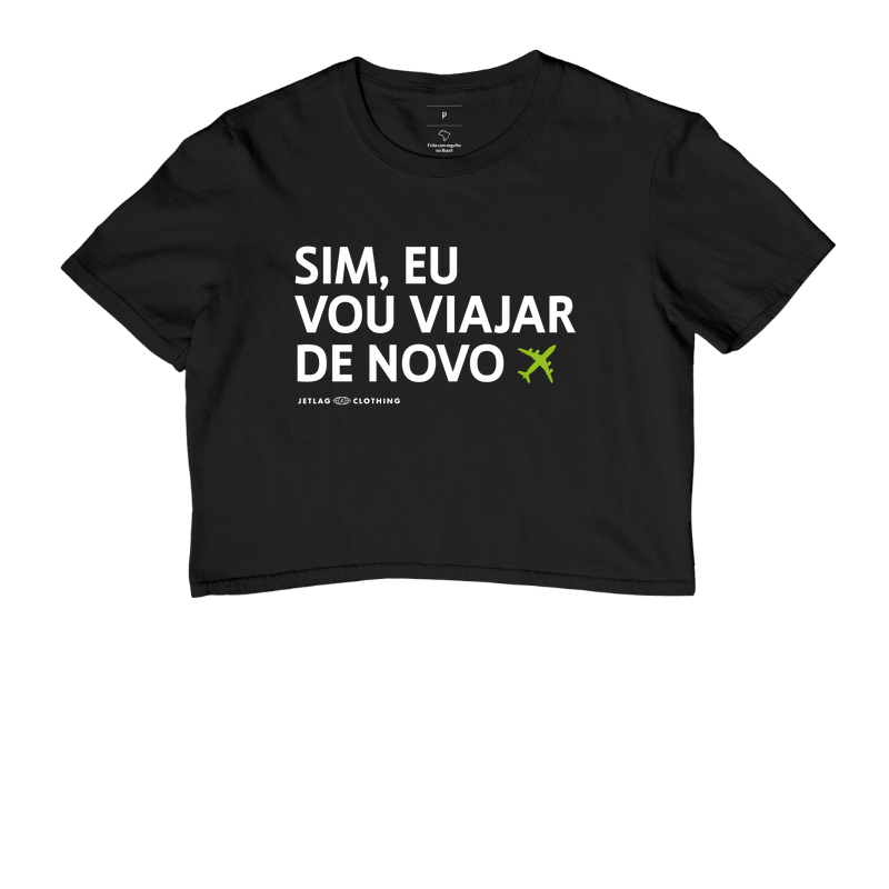 Sim, eu vou viajar de novo