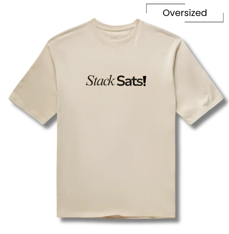 Camiseta Bitcoin Stack Sats