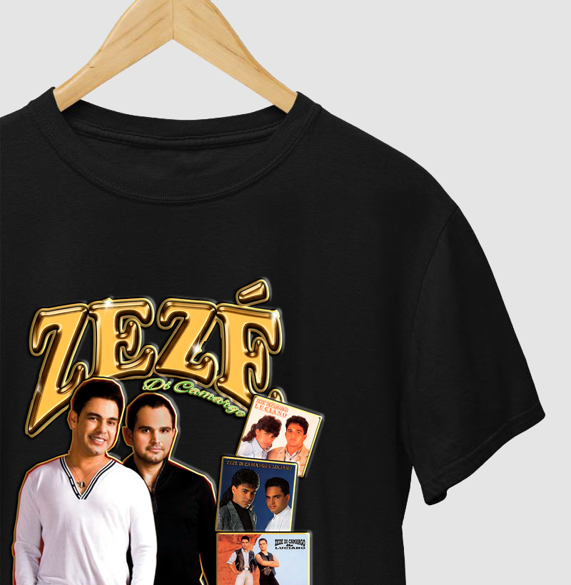 Camiseta Zezé Di Camargo e Luciano - Relíquias do Sertanejo