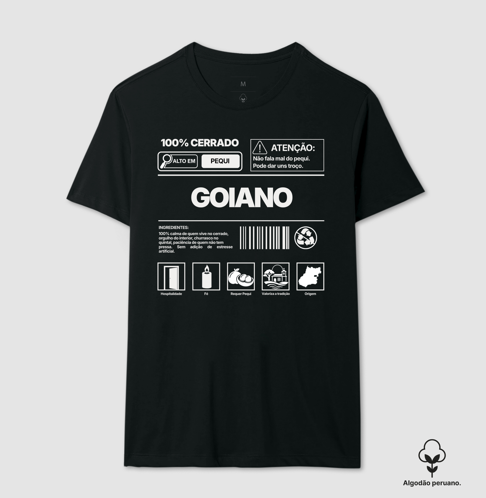 Goiano | Essência - Camiseta Algodão Peruano