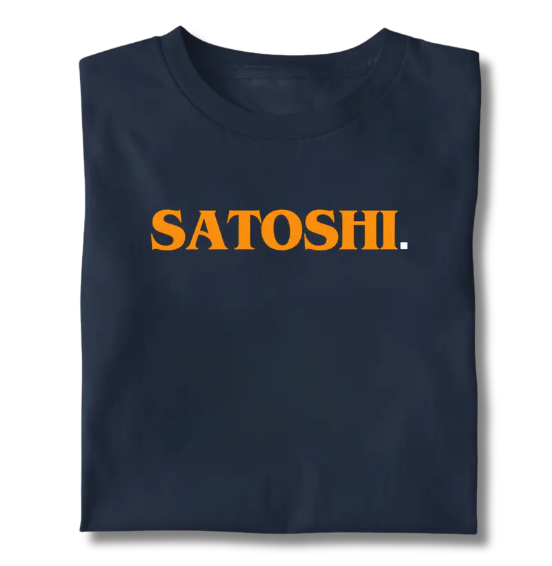 Camiseta Bitcoin Satoshi