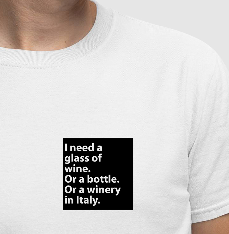 I need a glass - Bolso