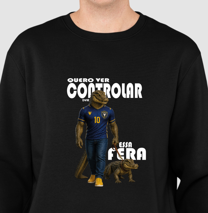 Especial Dia dos Pais (pet) - Suéter Quero Ver Controlar Essa Fera