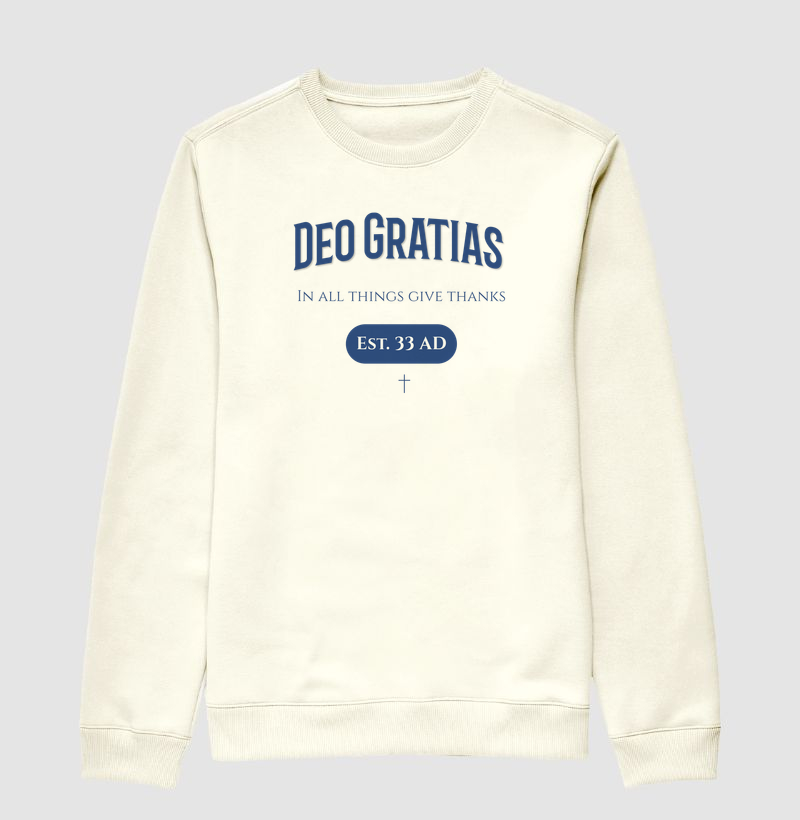 Suéter “Deo Gratias”