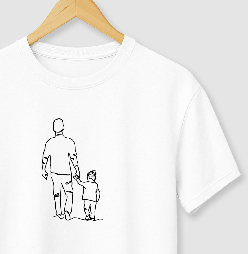 Camiseta Masculina Pais e Filhos