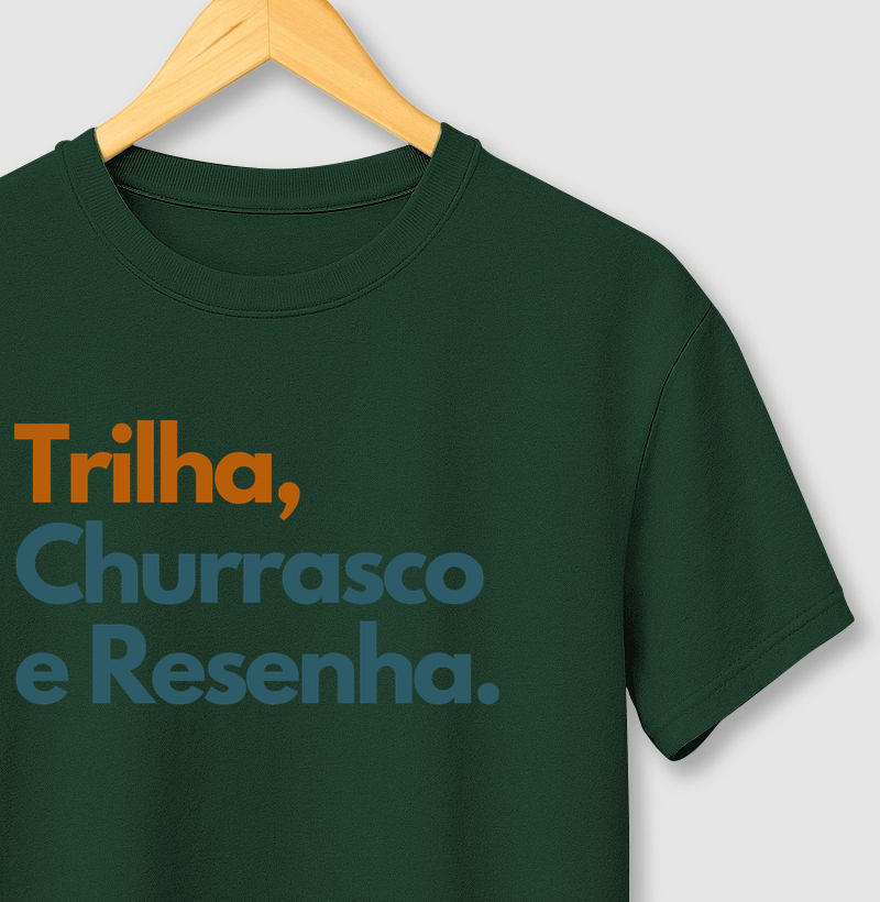 Trilha, churrasco e resenha