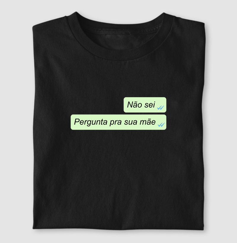 Whatsapp pergunta pra sua mãe