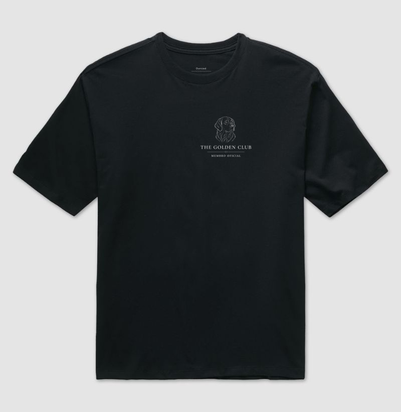 The Golden Club - Camiseta Oversized