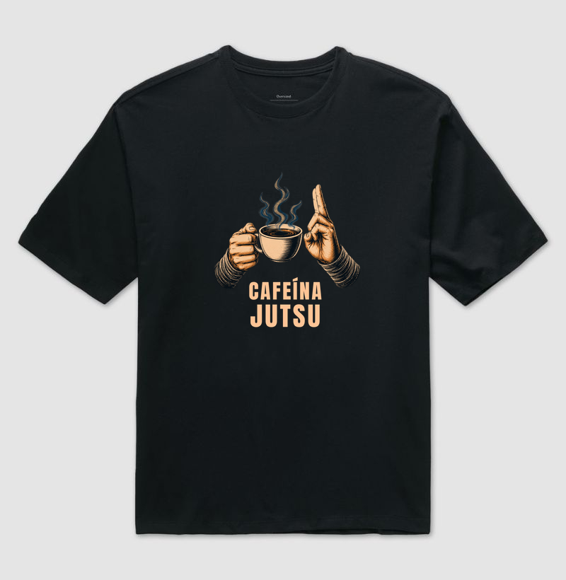 Camiseta - "Cafeína Jutsu"