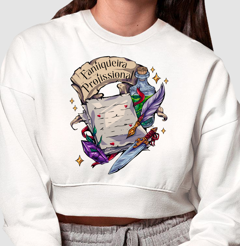 FANFIQUEIRA MOLETOM CROPPED 