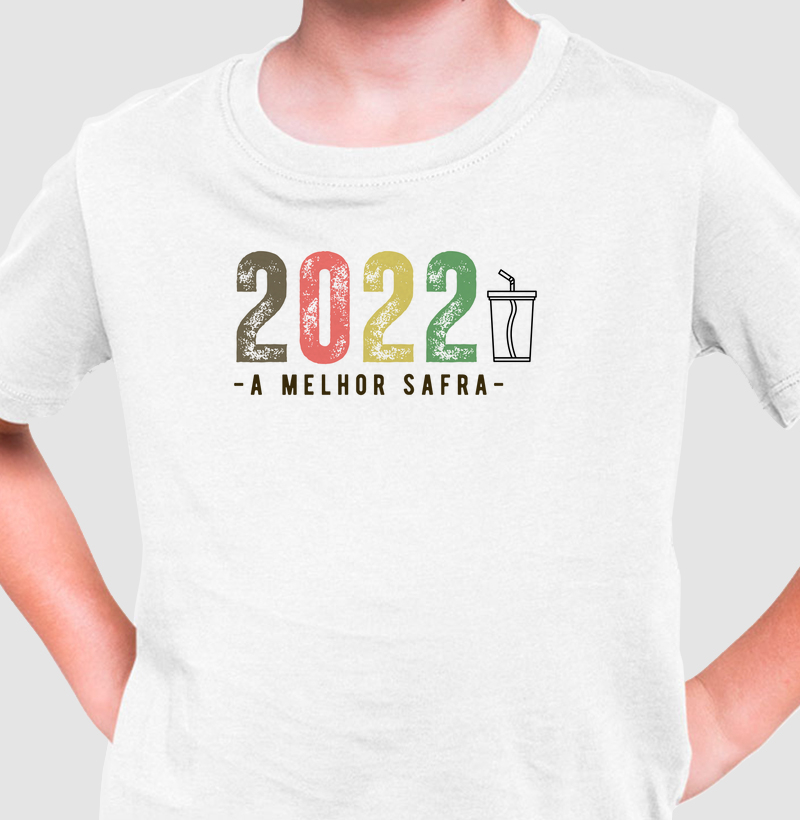 Camiseta Infantil A Melhor Safra 2022