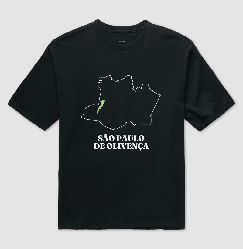 São Paulo de Olivença | Traço AM - Camiseta Oversized