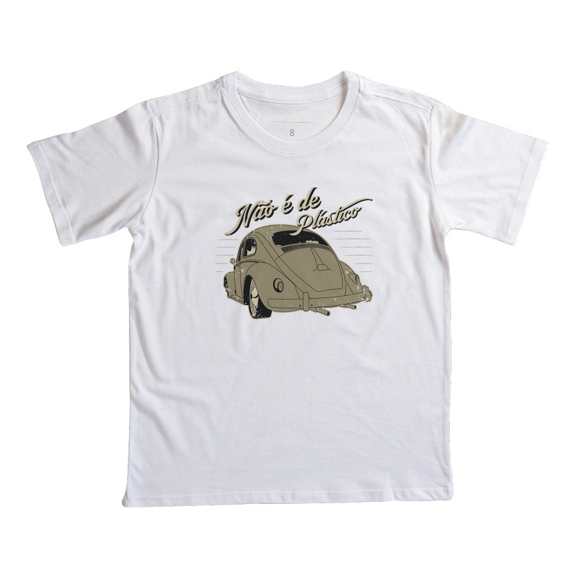 Não é de plástico