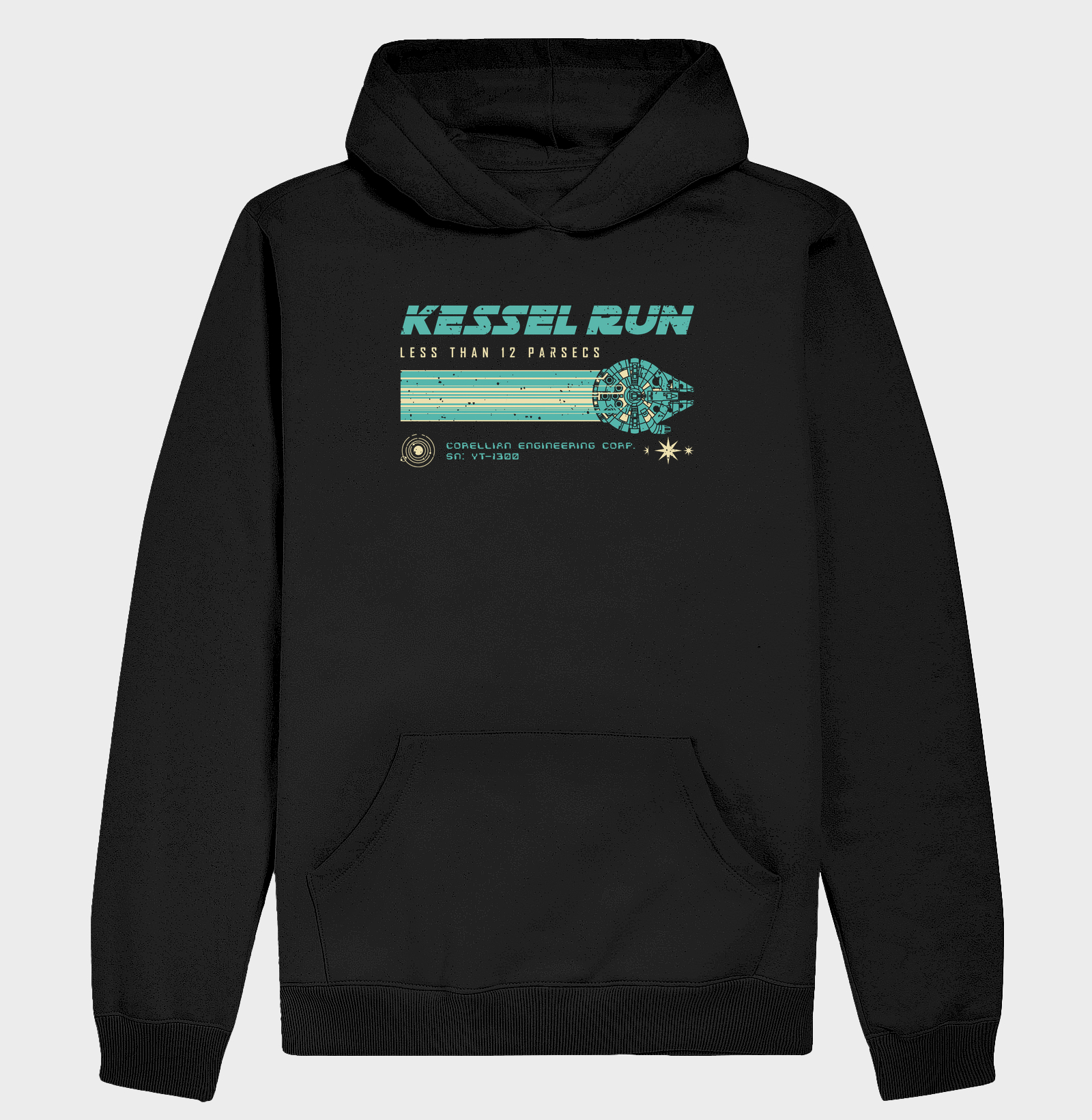 Camiseta Retro Vintage Parsecs - Hoodie Moletom