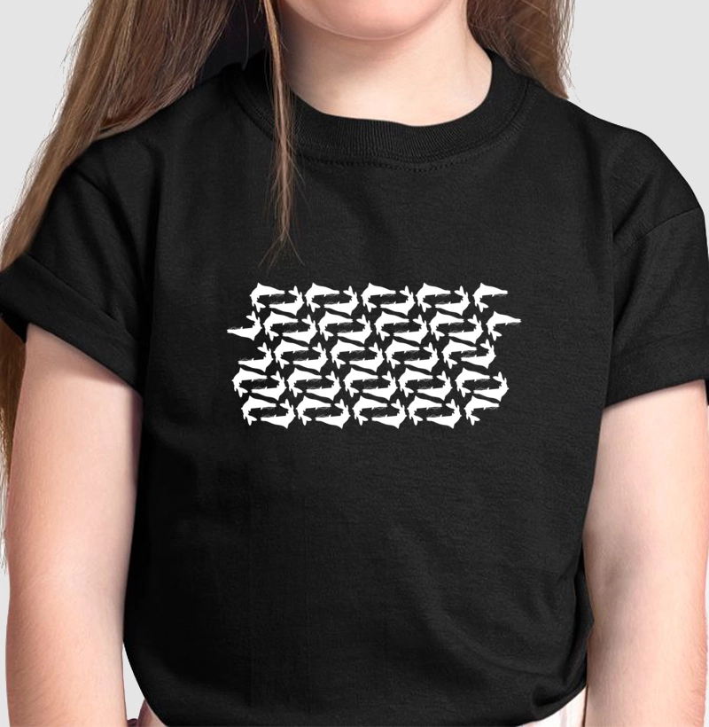 Camiseta infantil piracema 