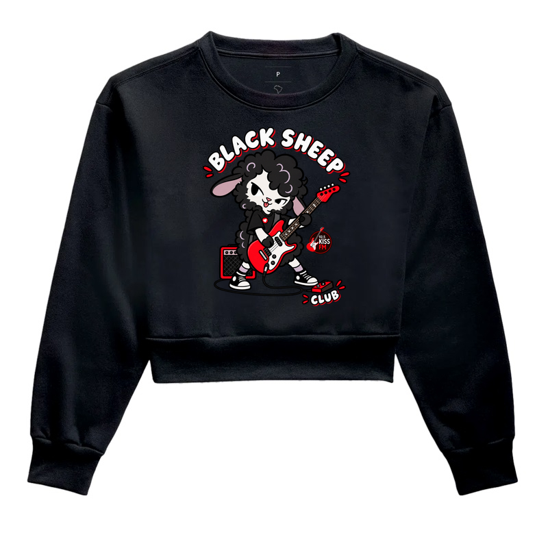 Black Sheep Club - Cropped Moletom