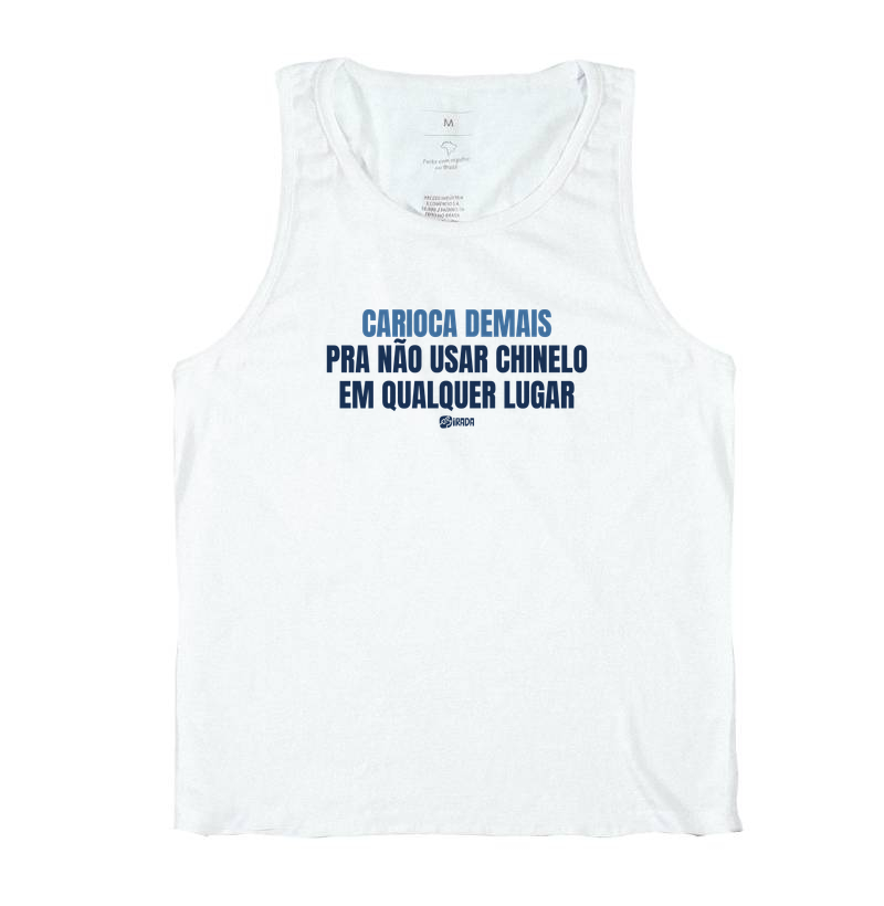 Carioca demais pra não usar chinelo em qualquer