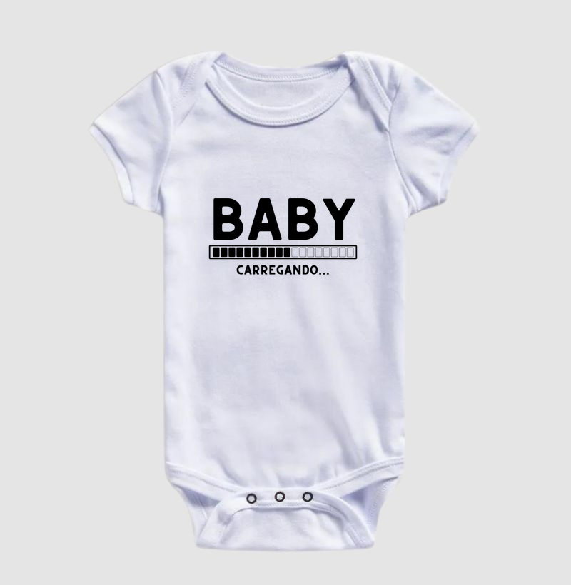 Baby carregando... (body bebê)