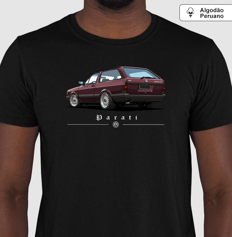 Camiseta em algodão peruano Parati