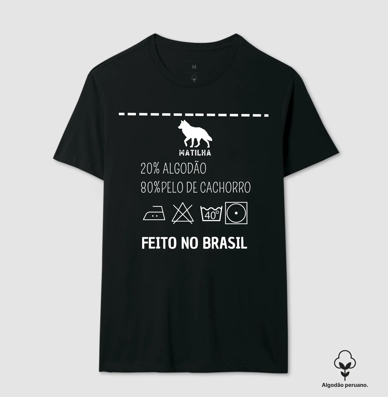 20% Algodão 80% Pelo de Cachorro