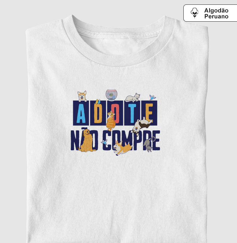 Não compre, adote.