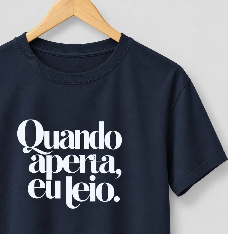 Quando Aperta, Eu Leio