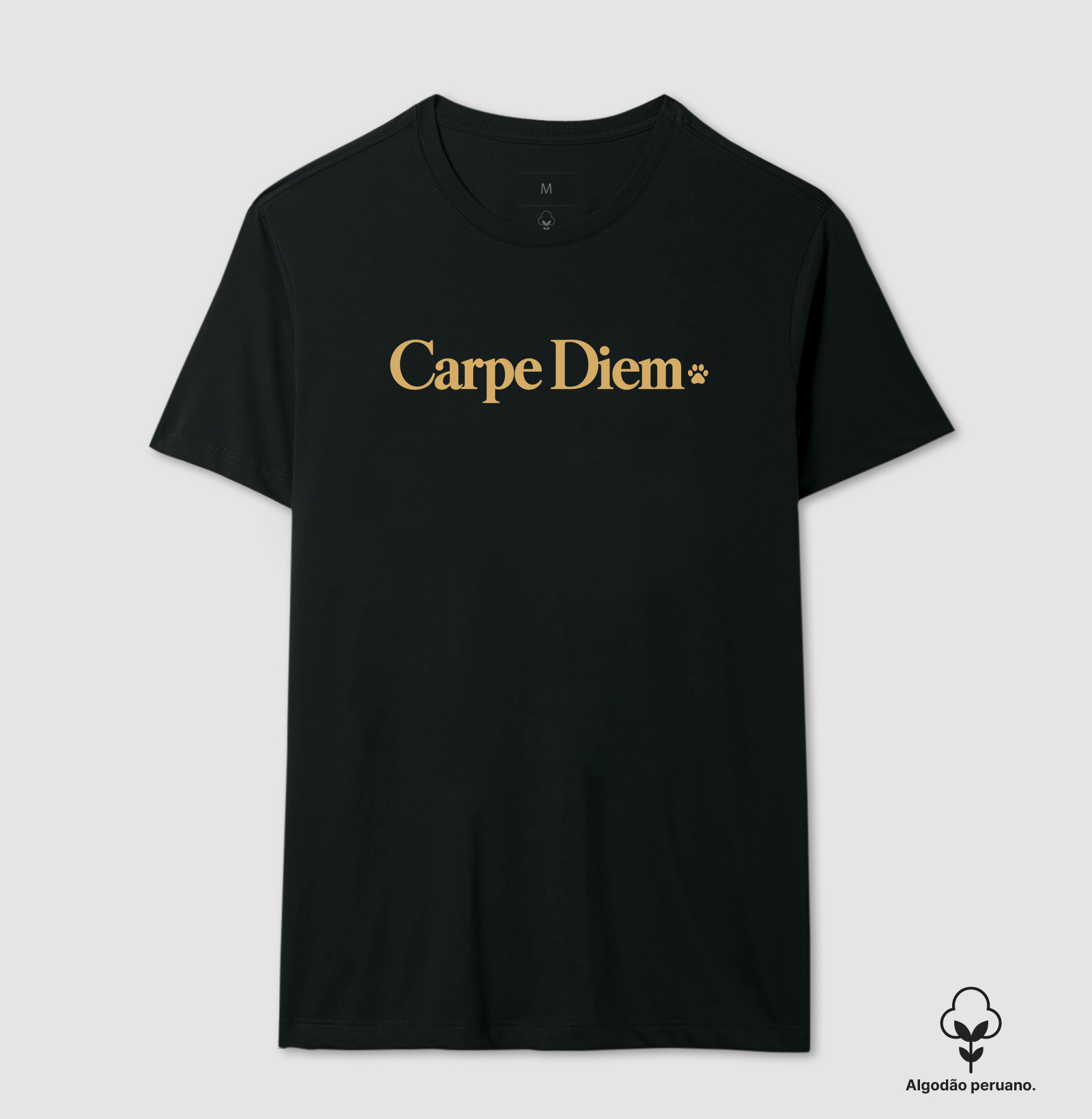 Carpe Diem - Camiseta Algodão Peruano