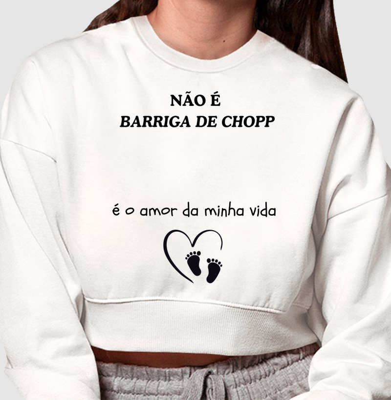 NÃO É BARRIGA DE CHOPP