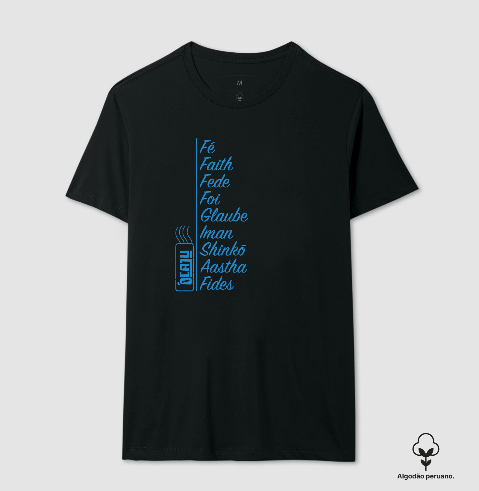 Fés. - Camiseta Algodão Peruano