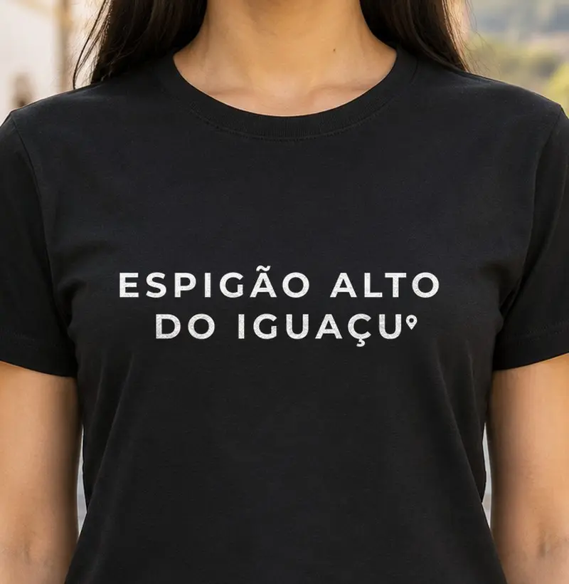 Espigão Alto do Iguaçu | Pin PR - Camiseta