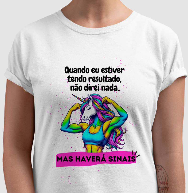 Unicornio - quando eu estiver tendo resultado não direi nada, mas havera sinais