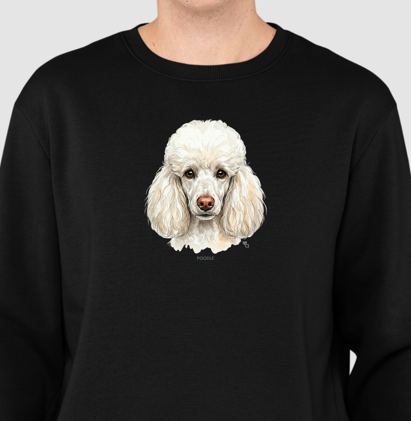 Cães - Poodle - Moletom Suéter