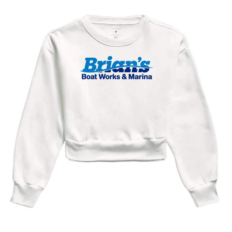 Cropped Moletom GTA 6 Brian's Boat Works & Marina - Cropped Moletom