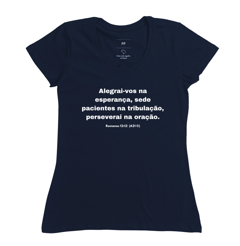 Feminina Novo Testamento Rm 12:12
