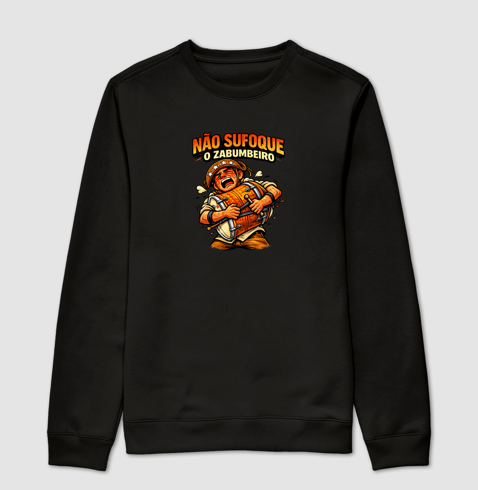 Não sufoque o zabumbeiro